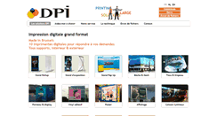 Desktop Screenshot of dpi.be