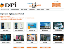 Tablet Screenshot of dpi.be